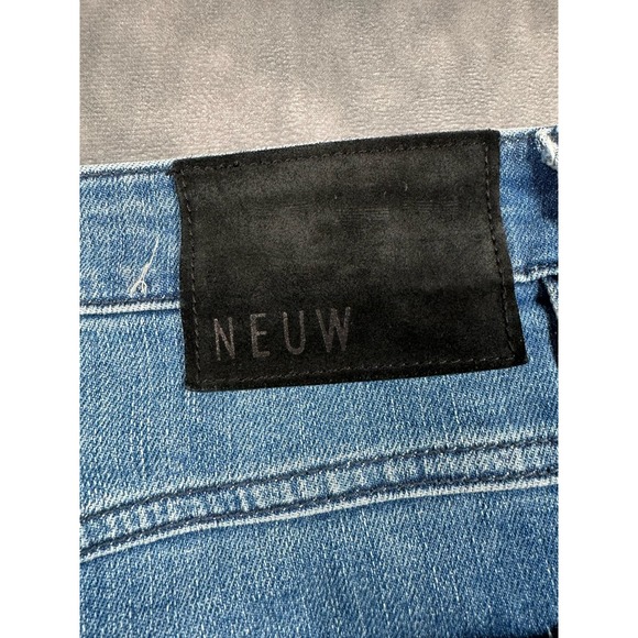 Neuw Denim Ray Tapered Stretch Jeans Ocean Blue Wash Men’s Size 36x32 Revolve - Picture 14 of 16